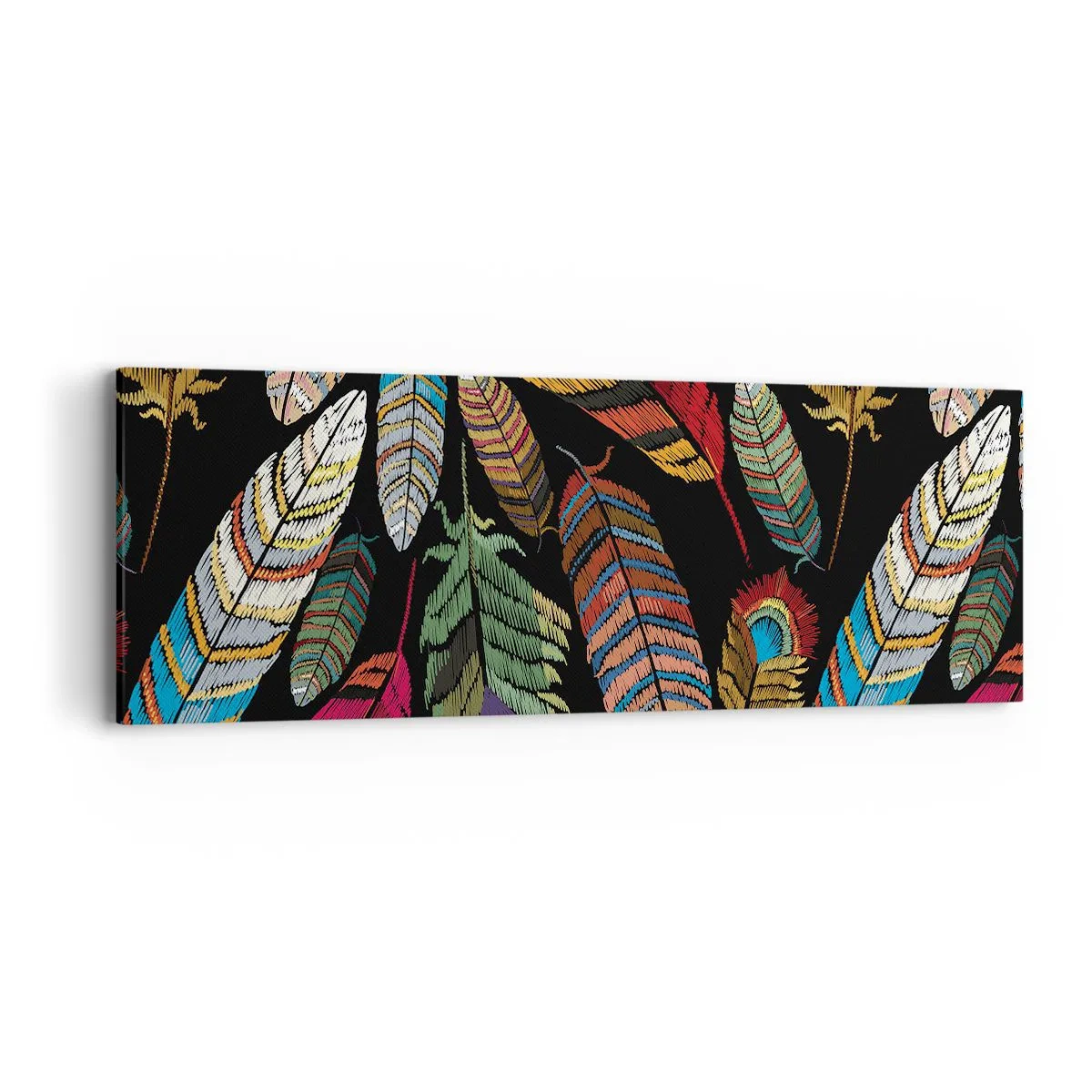 Impression sur toile - Image sur toile - Le carnaval des oiseaux - 90x30 cm