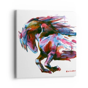 Impression sur toile - Image sur toile - Dans le ravissement - 30x30 cm