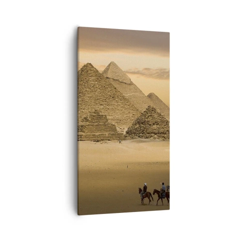 Impression sur toile - Image sur toile - Aucun changement depuis des milliers d'années - 55x100 cm