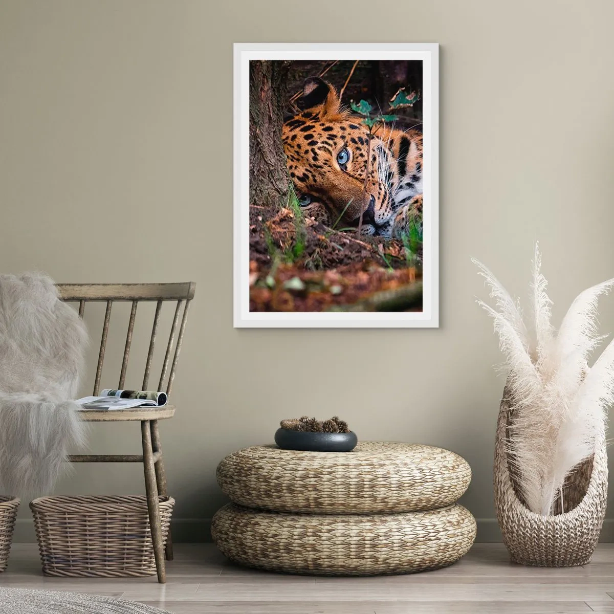 Affiche dans un cadre blanc - Poster - Fais-moi confiance - 30x40 cm