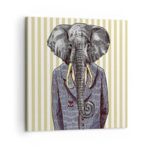 Impression sur toile - Image sur toile - Élégant par nature - 60x60 cm