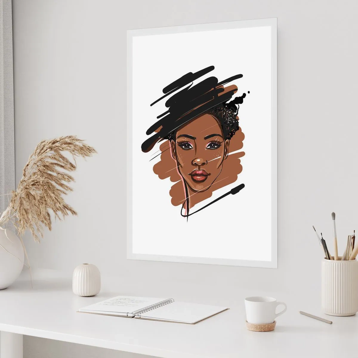 Affiche - Poster - Doux comme le chocolat - 70x100 cm