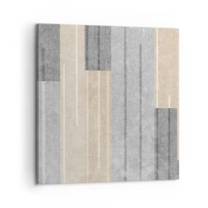 Impression sur toile - Image sur toile - Composition : se tenir droit - 60x60 cm