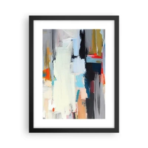 Affiche dans un cadre noir - Poster - Y a-t-il une méthode ? - 30x40 cm