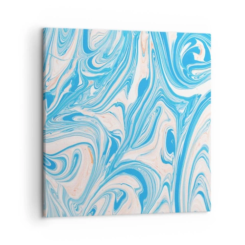 Impression sur toile - Image sur toile - Bassin turquoise - 50x50 cm