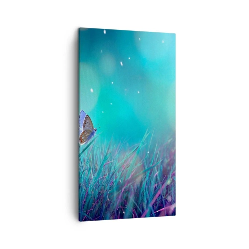 Impression sur toile - Image sur toile - La vie secrète de la prairie - 45x80 cm