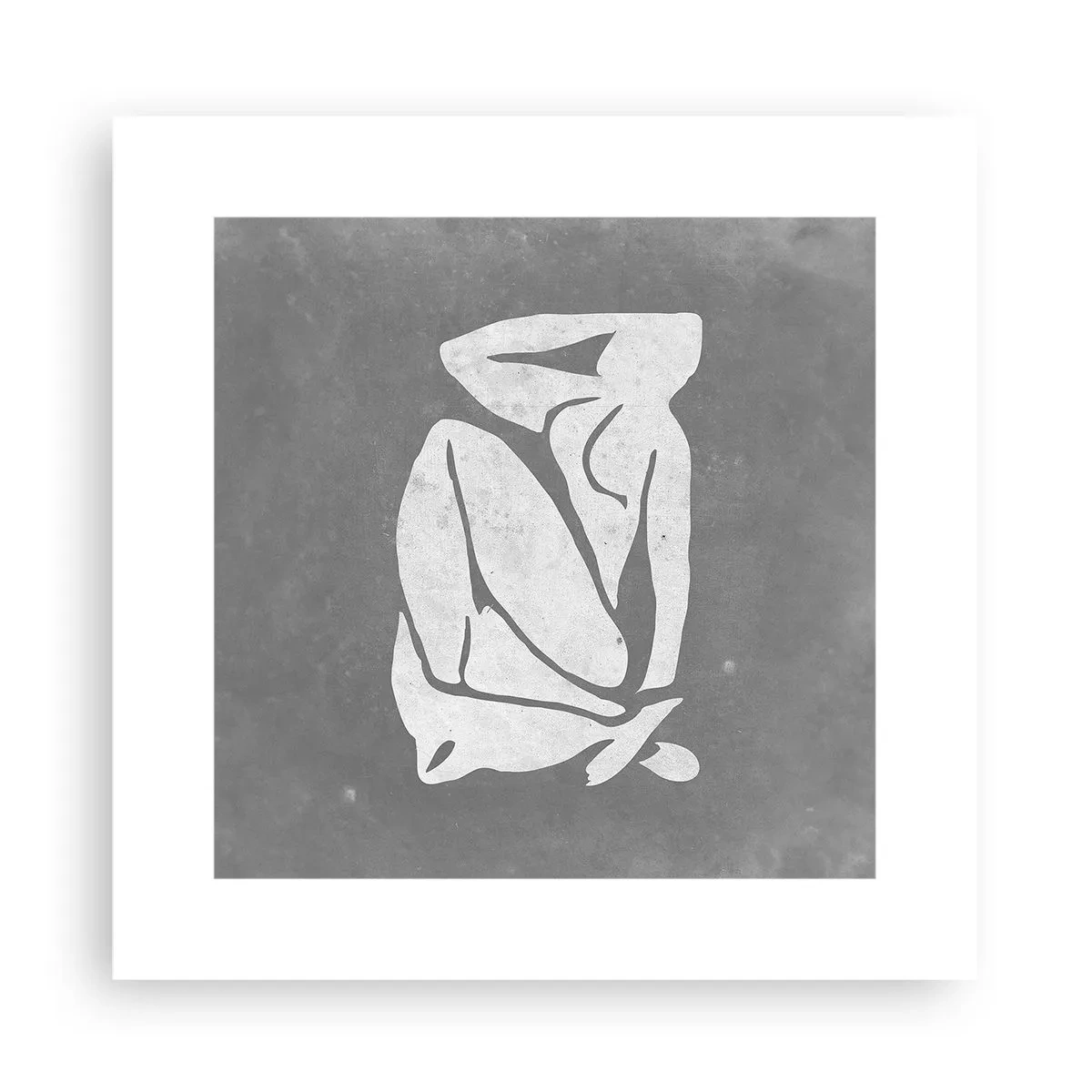 Affiche - Poster - En pensée - 30x30 cm