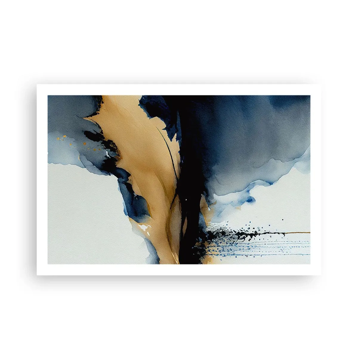 Affiche - Poster - Derrière le rideau - 91x61 cm