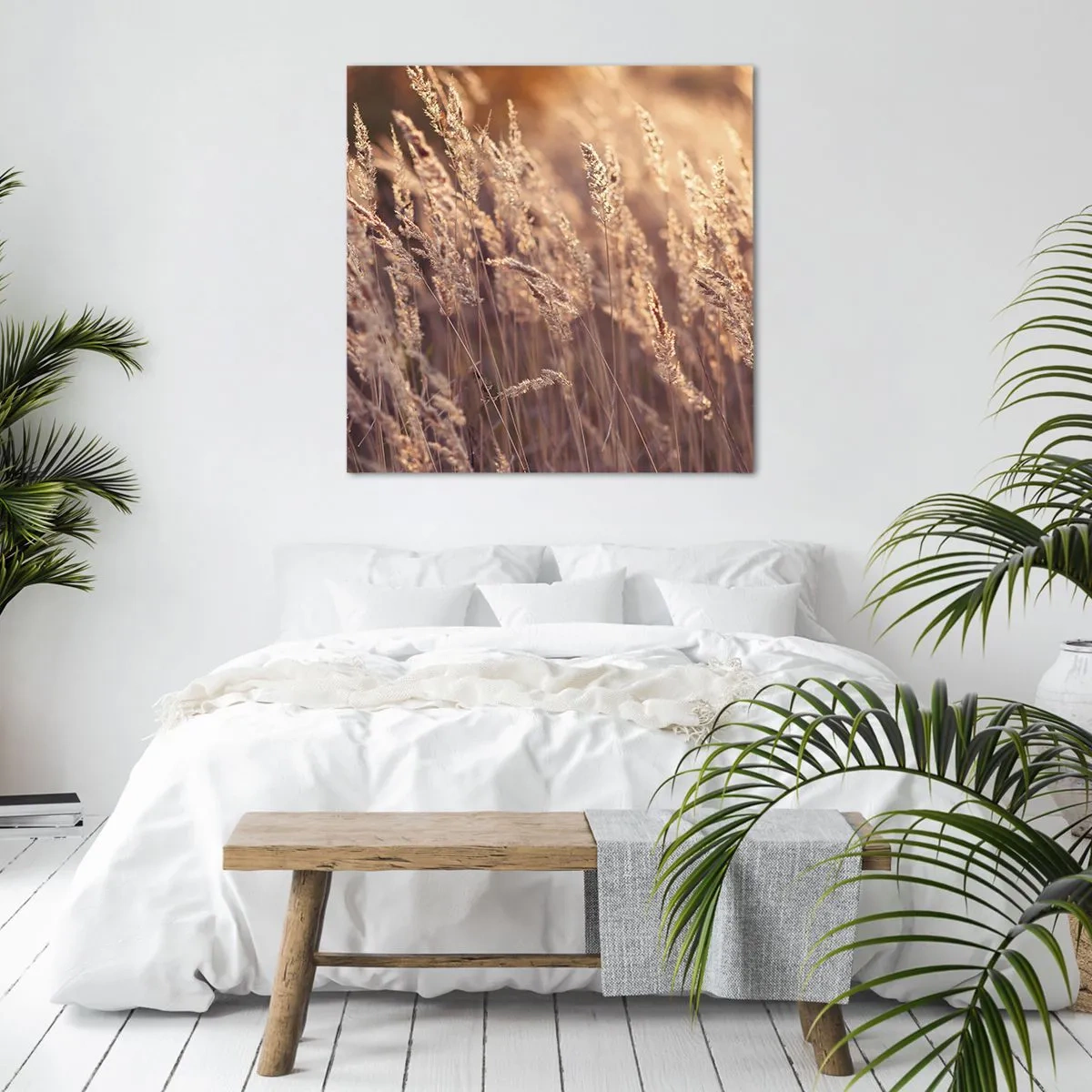 Impression sur toile - Image sur toile - Prêt à accueillir l'automne - 40x40 cm