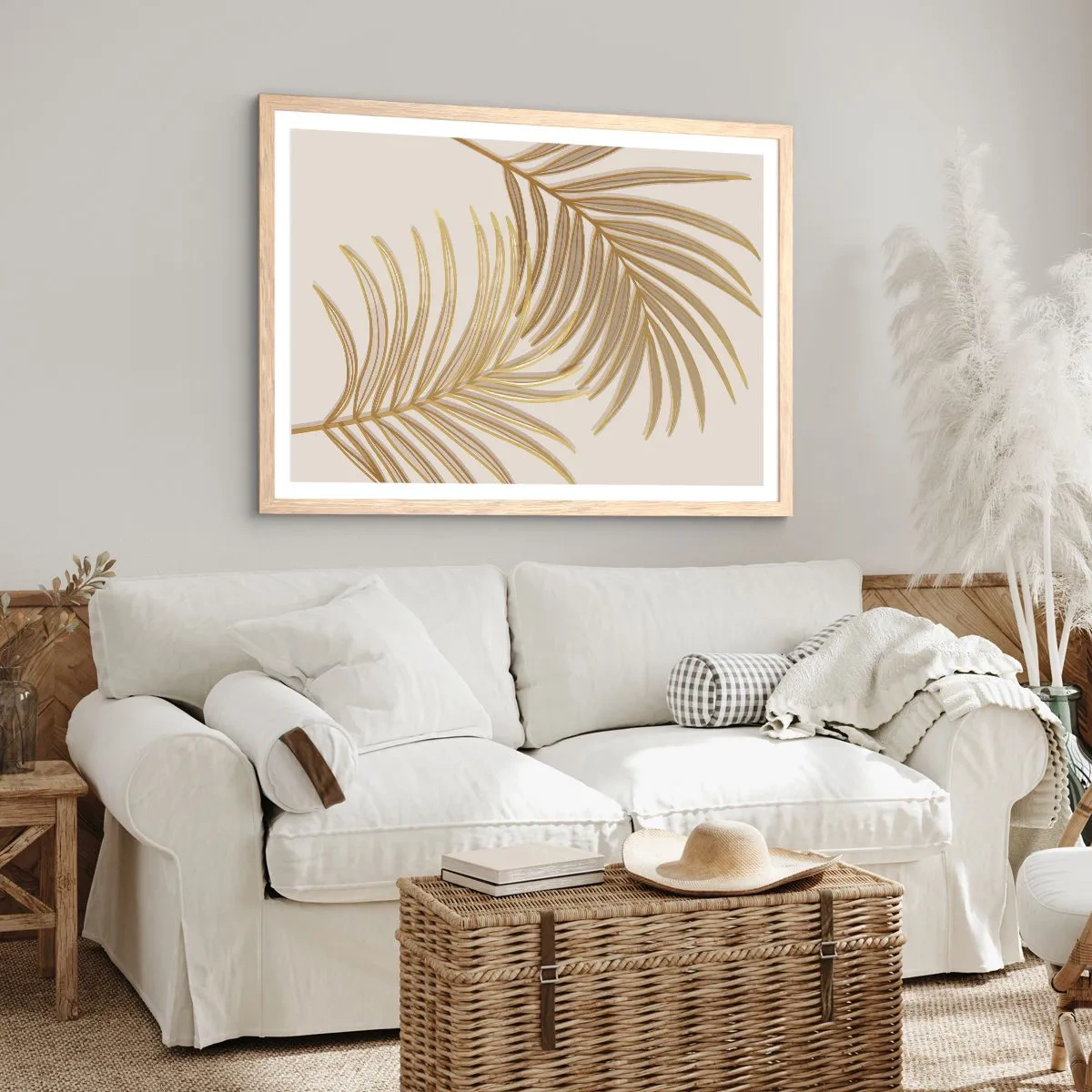 Affiche dans un chêne clair - Poster - Palme d'or! - 100x70 cm