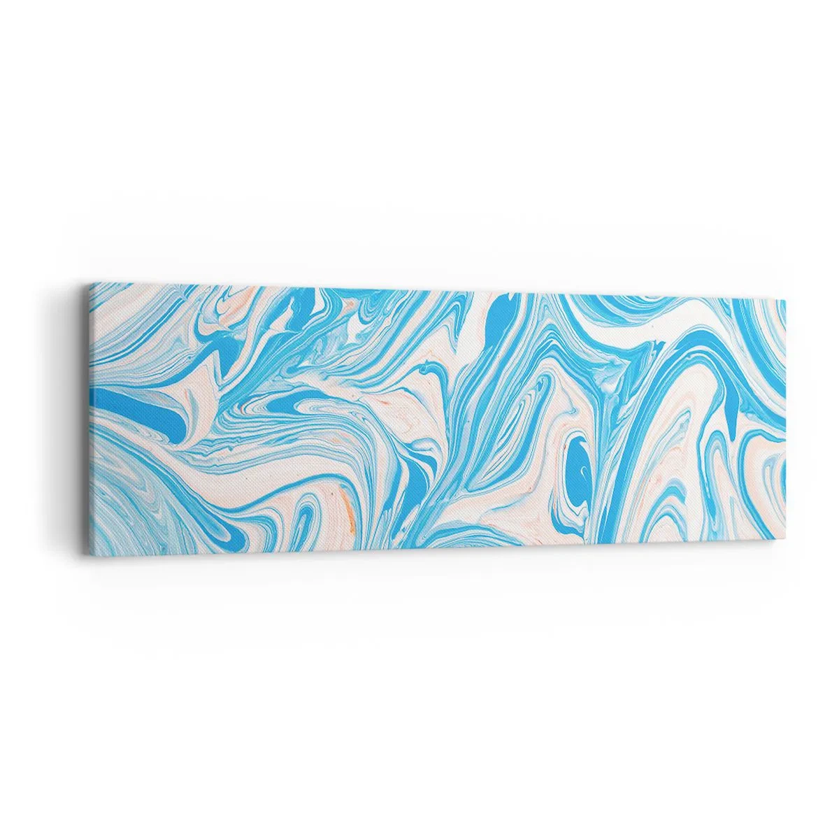 Impression sur toile - Image sur toile - Bassin turquoise - 90x30 cm