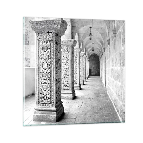 Impression sur verre - Image sur verre - Où cela mène-t-il…? - 60x60 cm