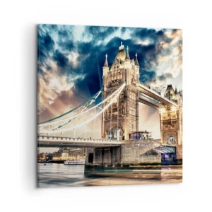 Impression sur toile - Image sur toile - Monument de l'empire victorien - 50x50 cm