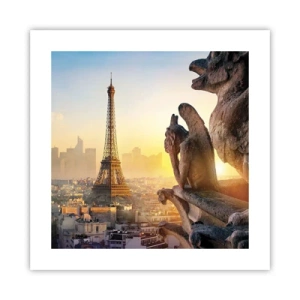 Affiche - Poster - Tellement de choses ont changés... - 40x40 cm