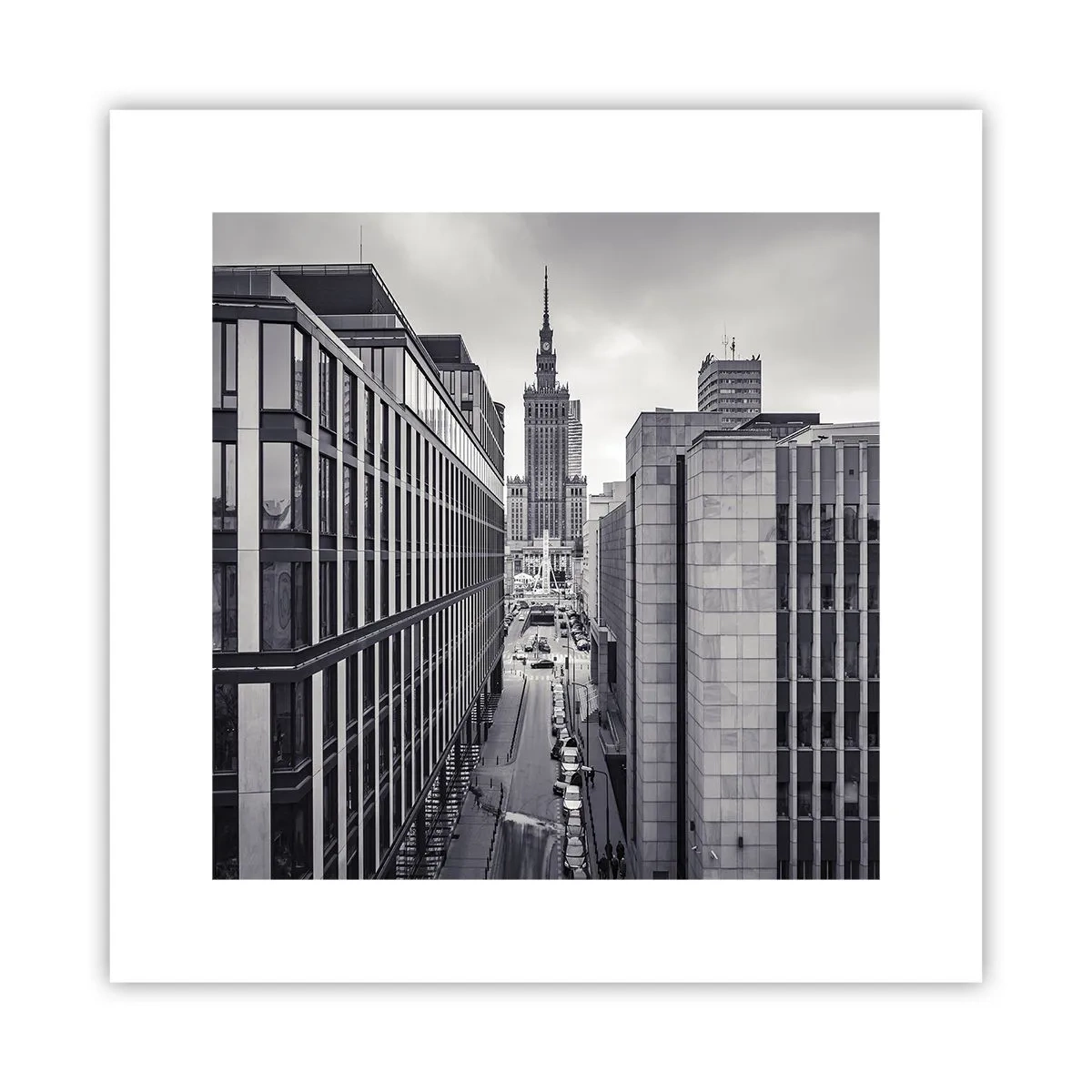 Affiche - Poster - Vallée de Varsovie - 30x30 cm