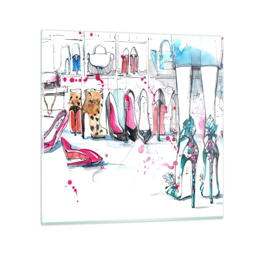 Impression sur verre - Image sur verre - Sésame, ouvre-toi - 50x50 cm