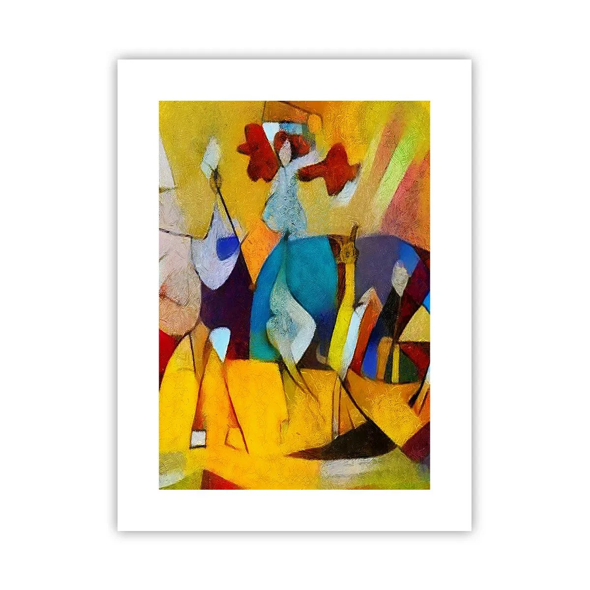 Affiche - Poster - Soleil - vie - joie - 30x40 cm