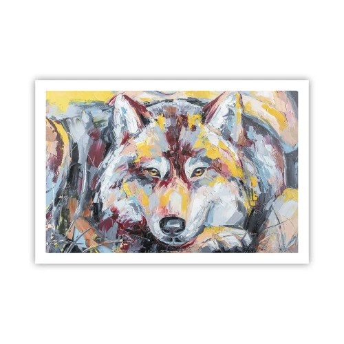 Affiche - Poster - En paix au milieu des siens - 91x61 cm