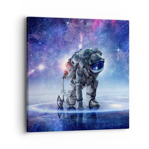 Impression sur toile - Image sur toile - Le ciel étoilé au dessus de moi - 40x40 cm