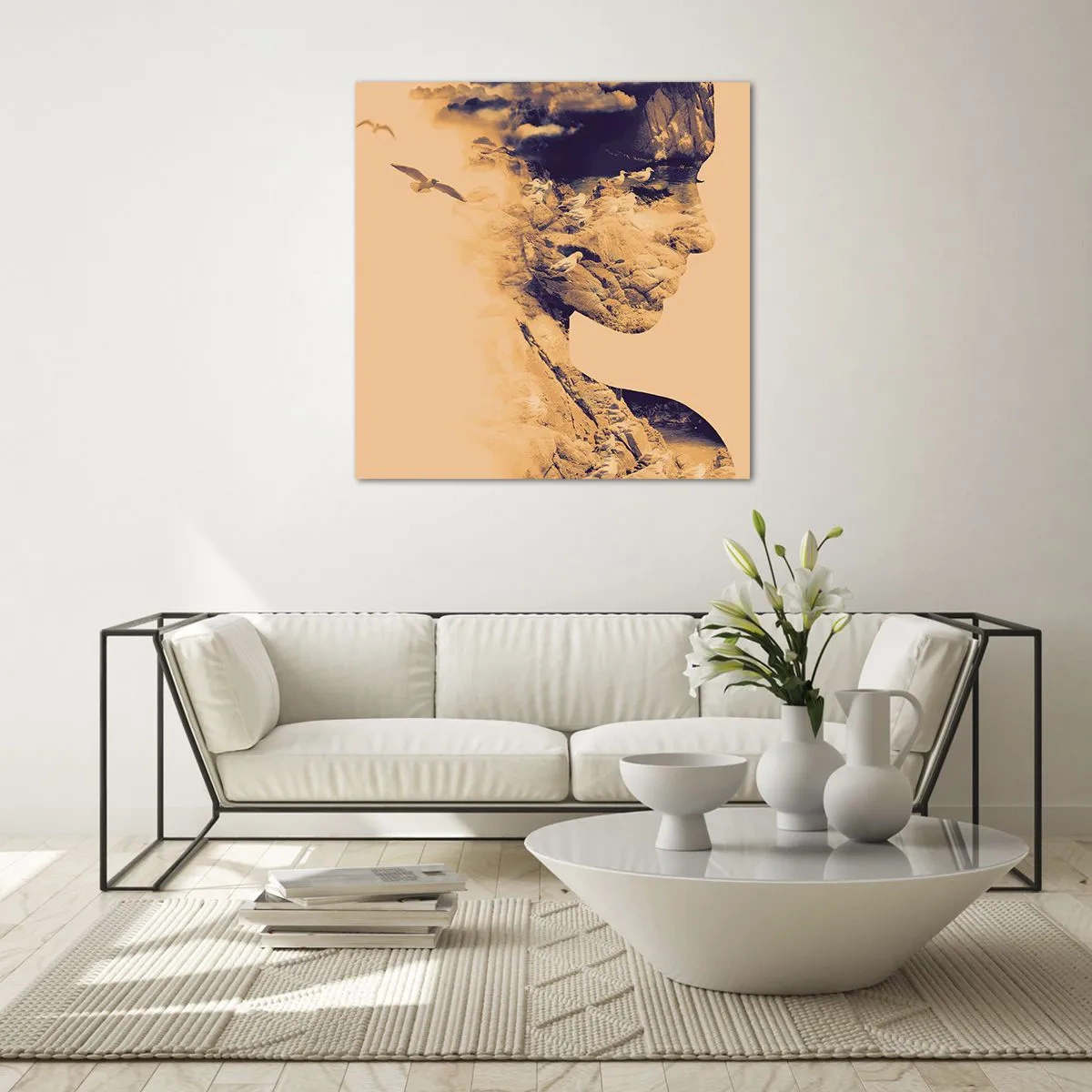 Impression sur verre - Image sur verre - Beauté de la nature - 30x30 cm
