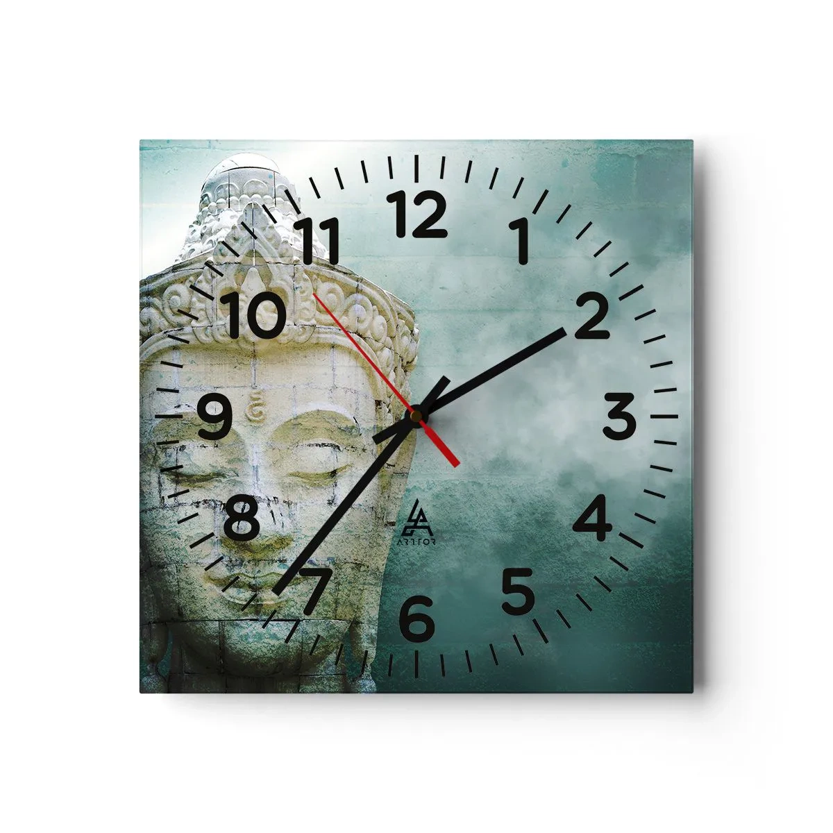Horloge murale - Pendule murale - A la recherche de la lumière - 40x40 cm