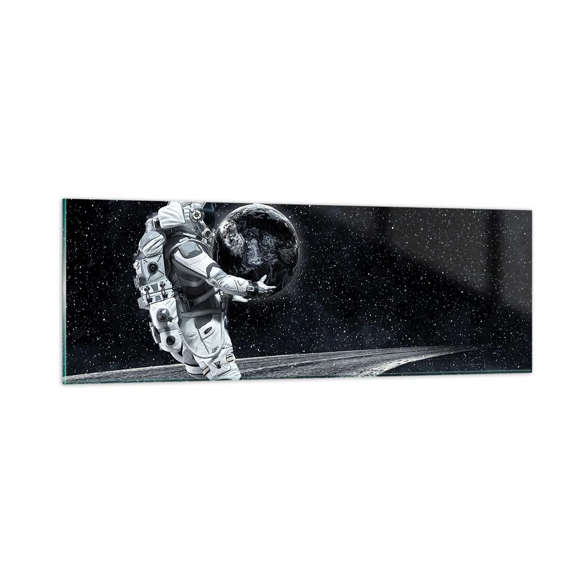 Impression sur verre - Image sur verre - Sur la Voie Lactée - 90x30 cm