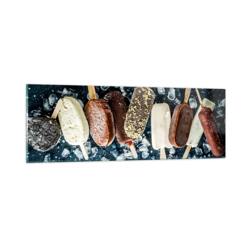 Impression sur verre - Image sur verre - Le goût de l'été chaud - 90x30 cm