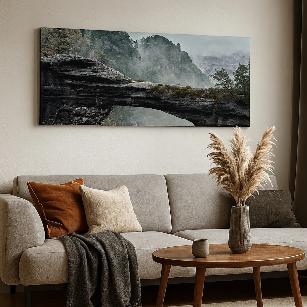 Impression sur toile - Image sur toile - L'aventure est sur le point de commencer - 30x30 cm