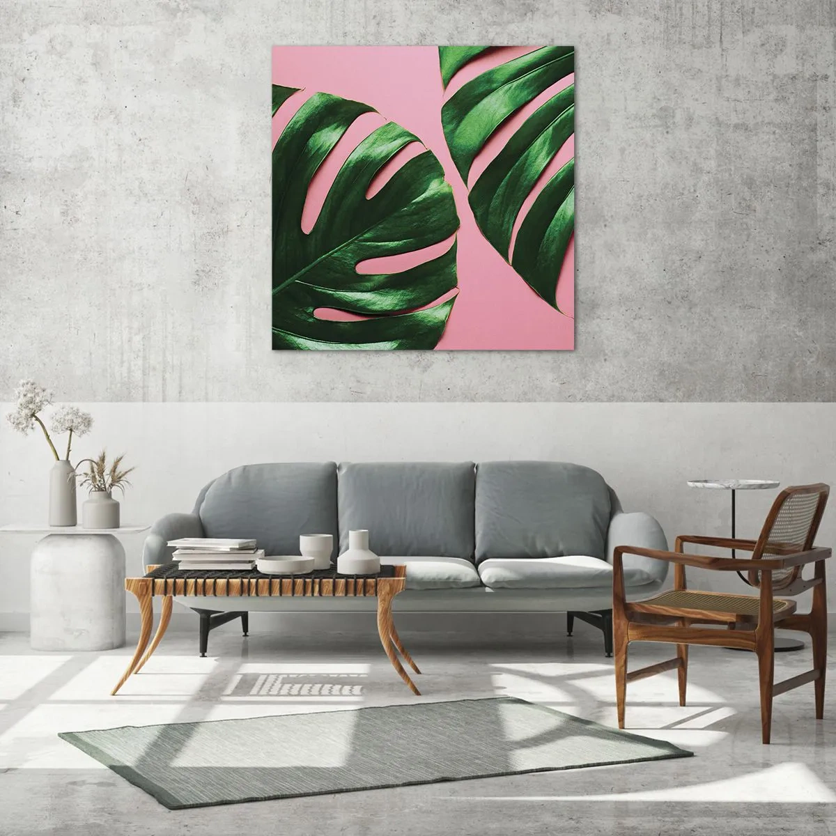 Impression sur verre - Image sur verre - Rendez-vous vert - 50x50 cm