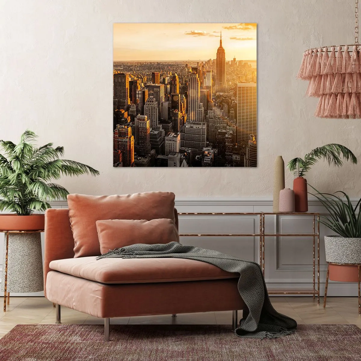 Impression sur toile - Image sur toile - Grandir au soleil - 40x40 cm