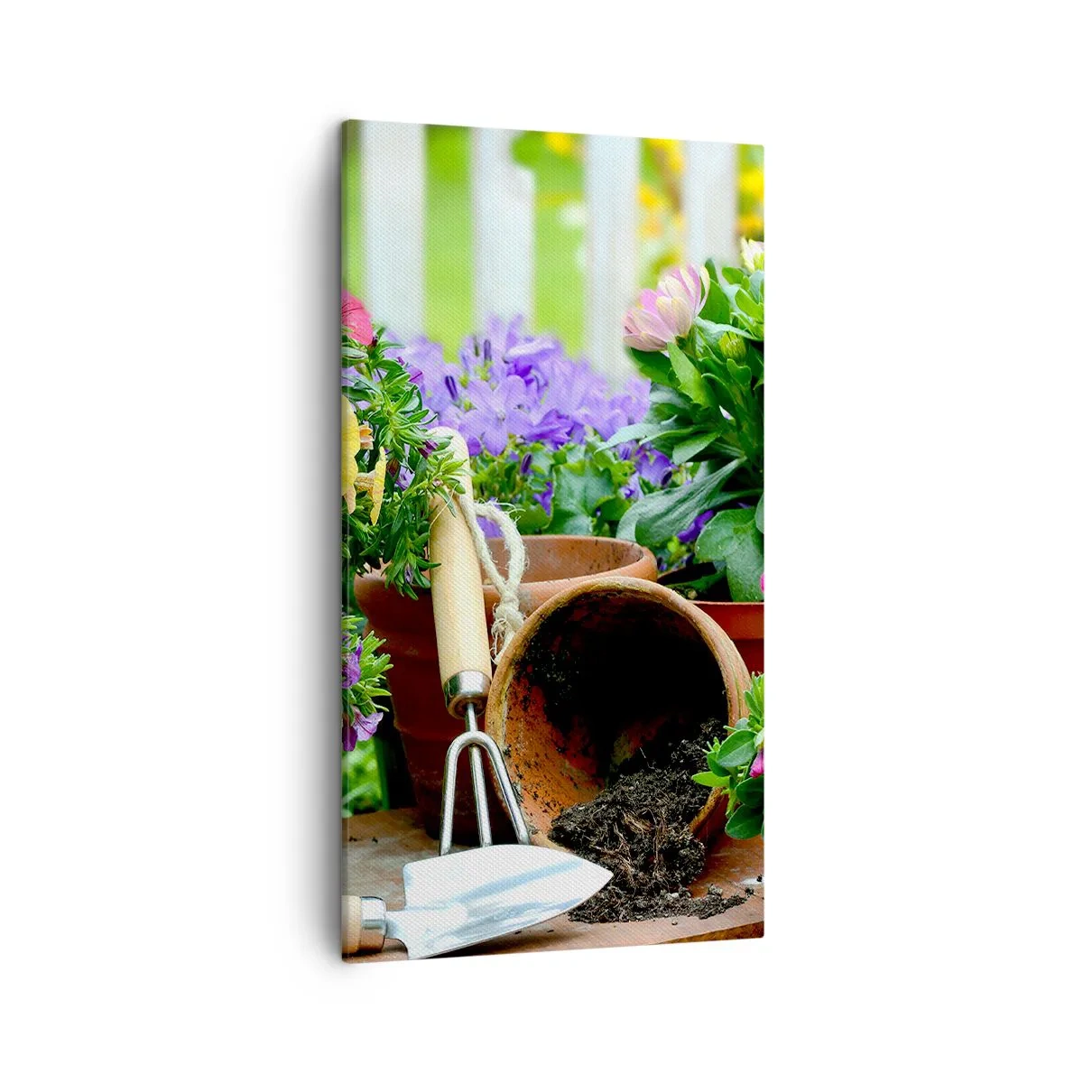 Impression sur toile - Image sur toile - Le jardin de Zosia - 45x80 cm