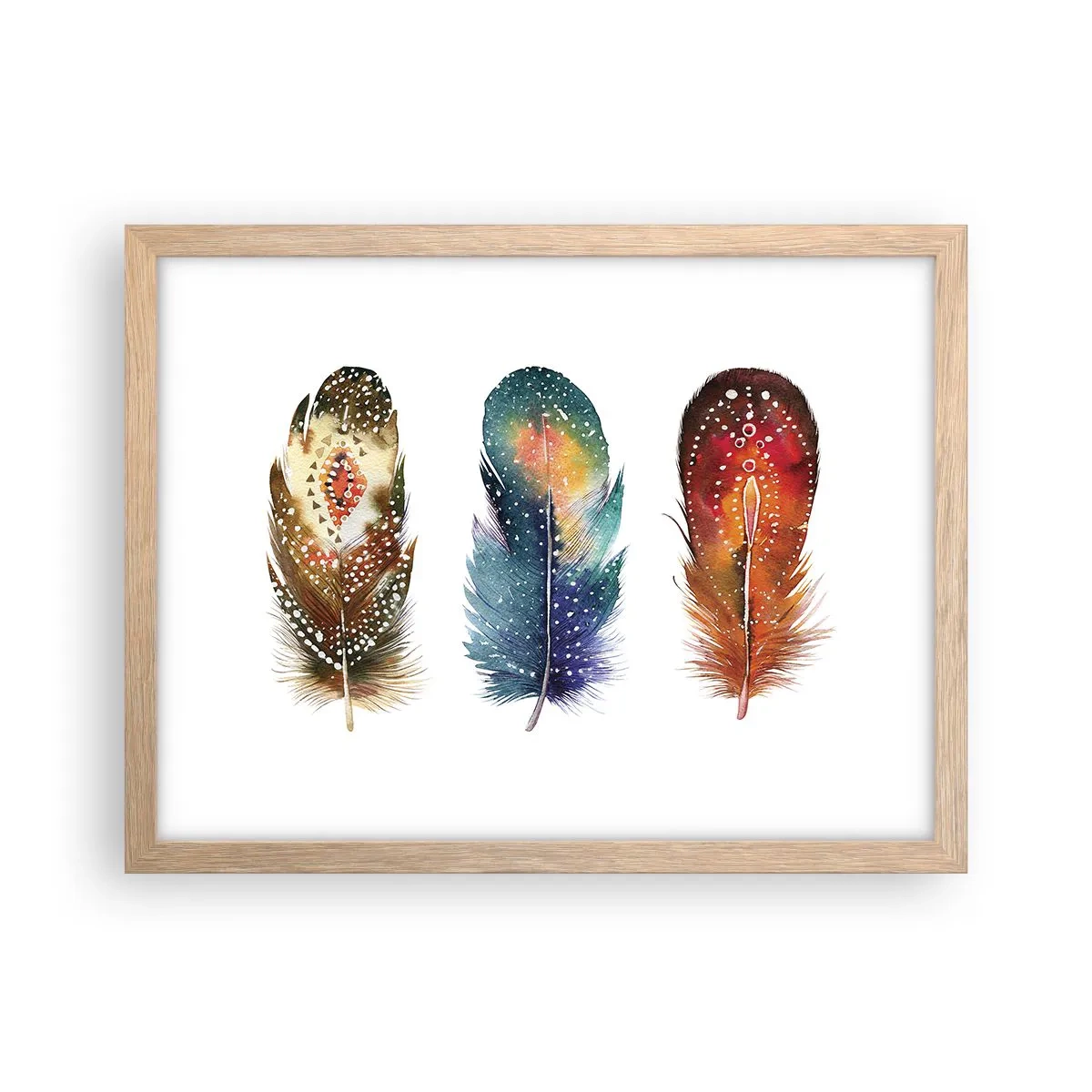 Affiche dans un chêne clair - Poster - Rituels, cérémonies, secrets - 40x30 cm