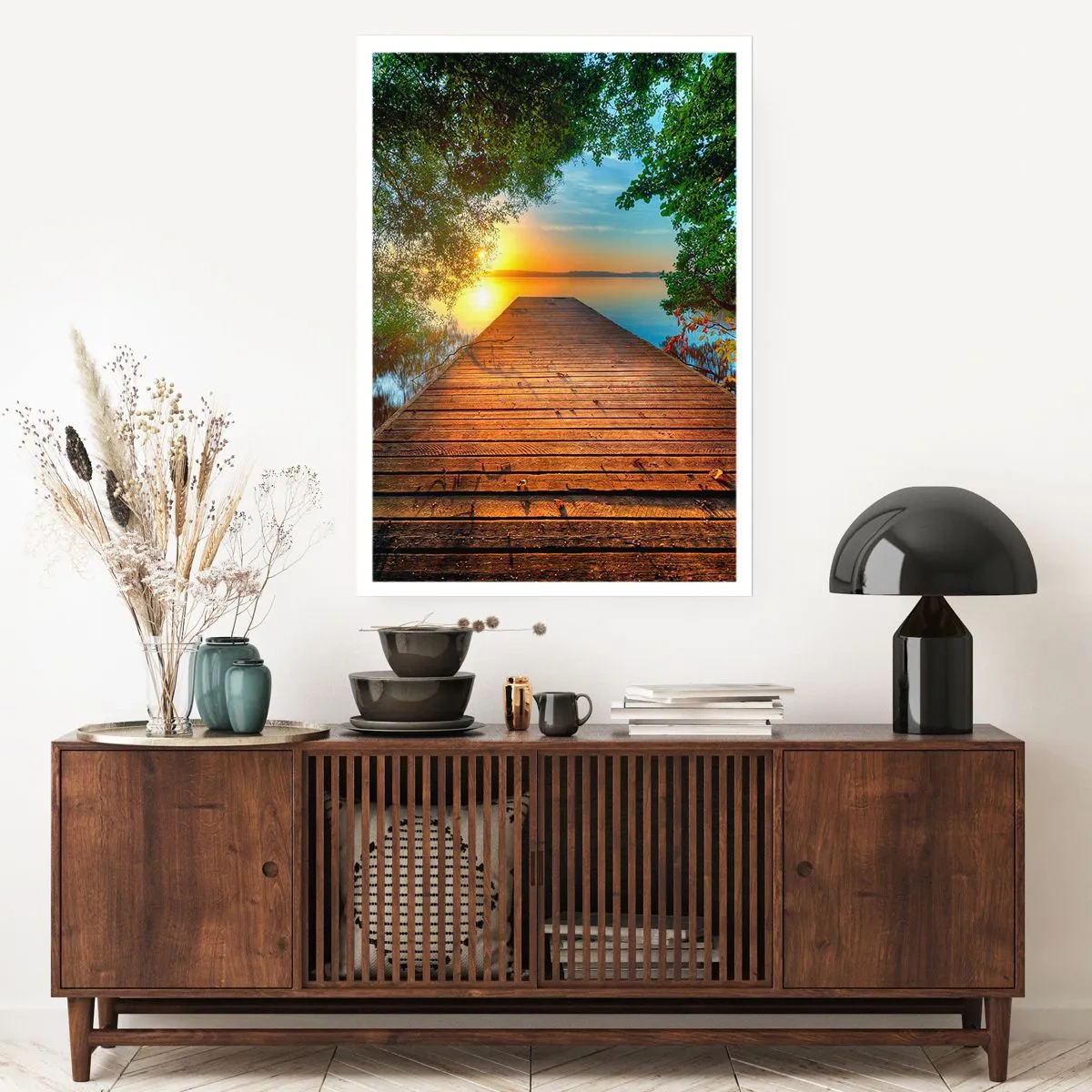 Affiche - Poster - Prenez votre temps, asseyez-vous - 61x91 cm