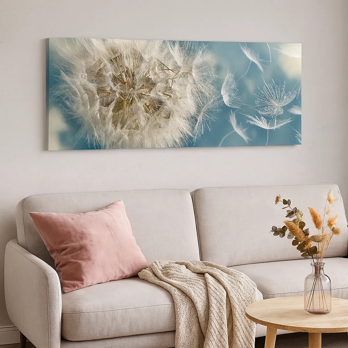 Impression sur toile - Image sur toile - souffle d'ange - 30x30 cm