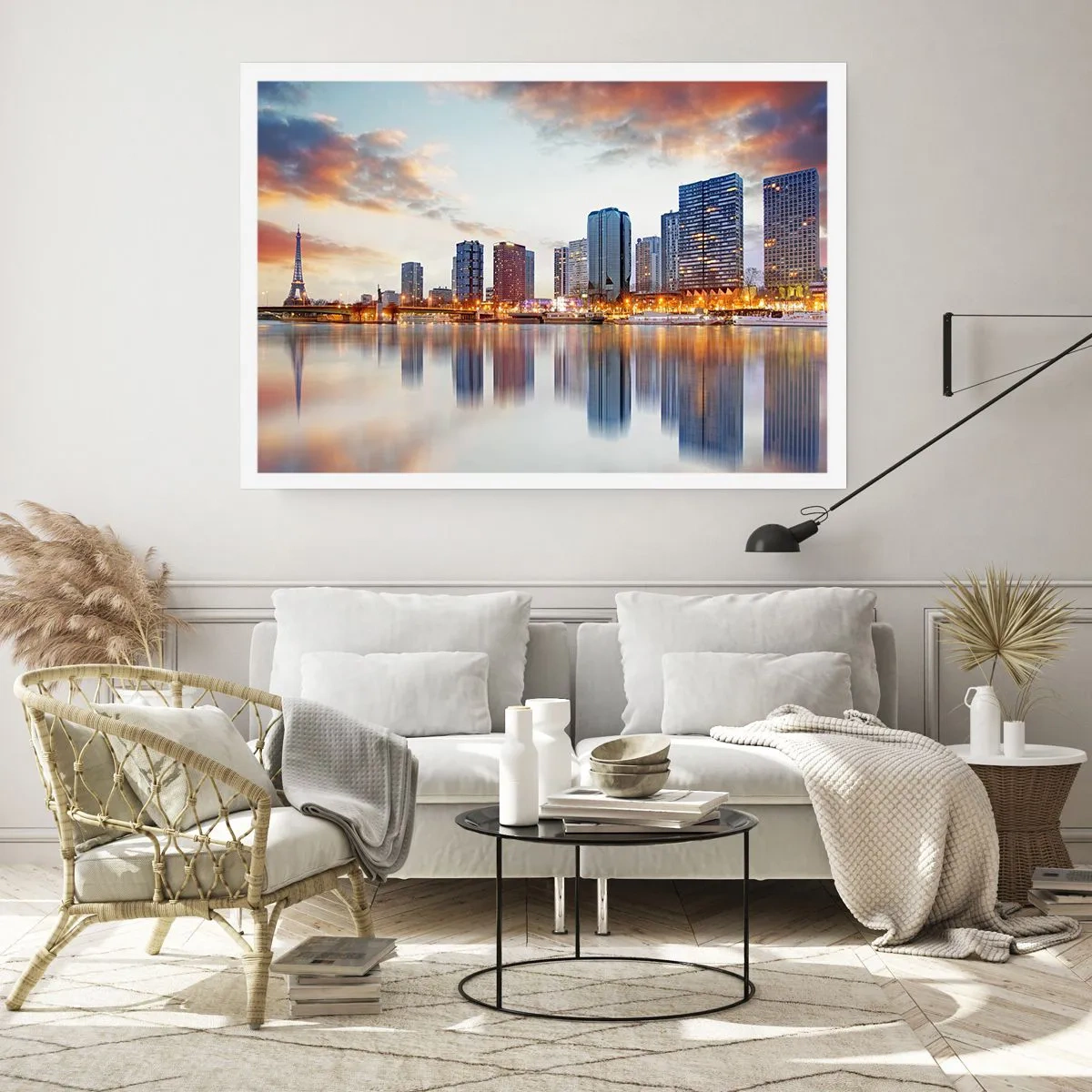 Affiche - Poster - La tranquillité monumentale de Paris - 70x50 cm