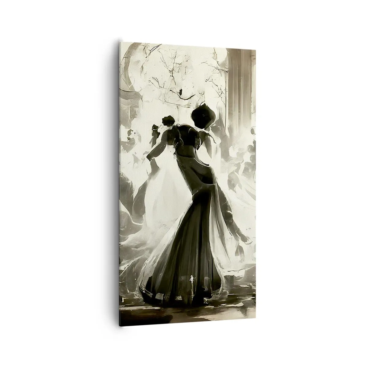 Impression sur toile - Image sur toile - La grande mascarade - 65x120 cm