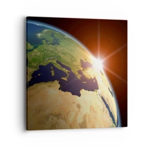 Impression sur toile - Image sur toile - Lever de soleil - 40x40 cm