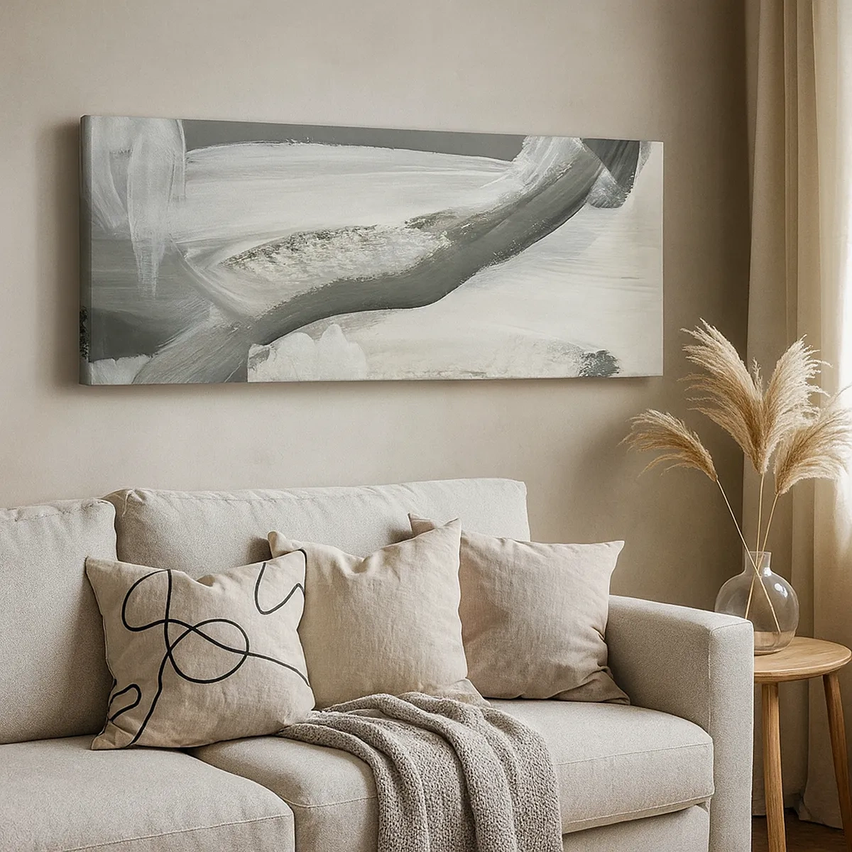 Impression sur toile - Image sur toile - Un geste décisif - 30x30 cm