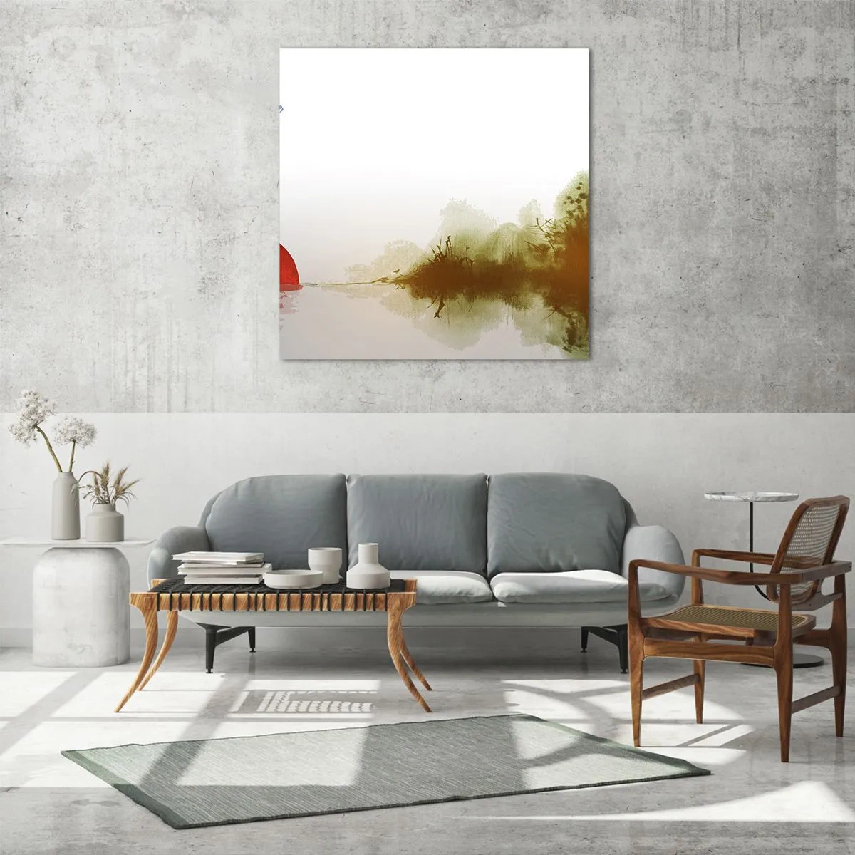 Impression sur verre - Image sur verre - Une promesse de paix - 40x40 cm