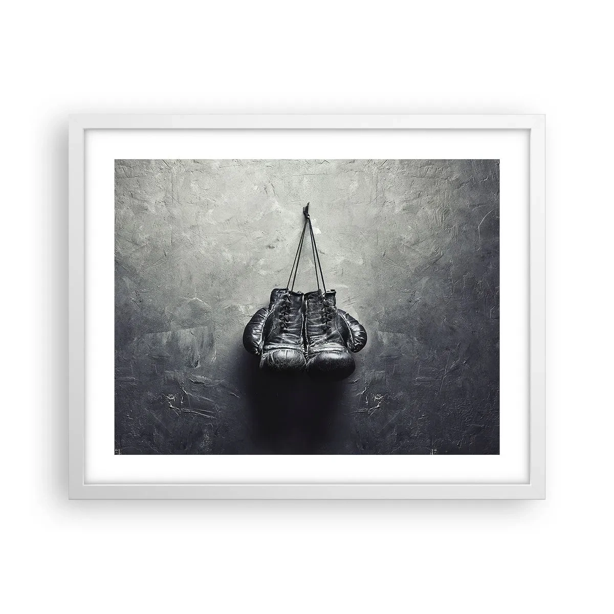 Affiche dans un cadre blanc - Poster - Un temps pour se battre et un temps pour la paix - 50x40 cm