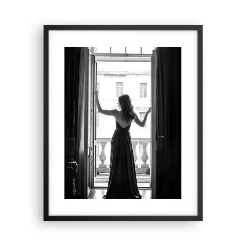 Affiche dans un cadre noir - Poster - Dans plusieurs style - 40x50 cm