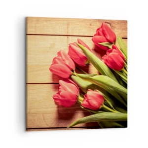 Impression sur toile - Image sur toile - Défi du printemps - 50x50 cm