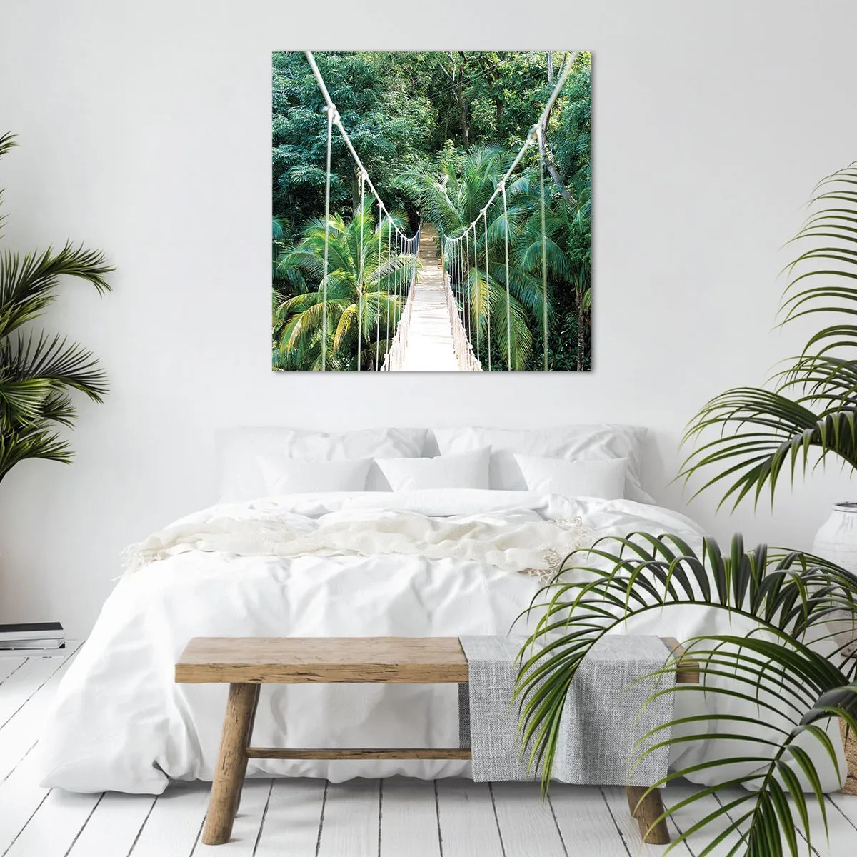 Impression sur toile - Image sur toile - Welcome to the jungle! - 30x30 cm