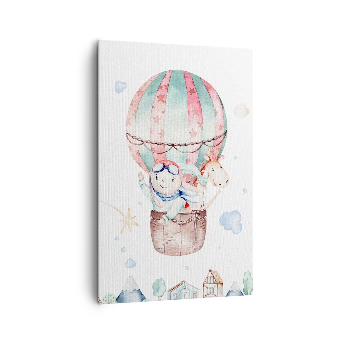 Impression sur toile - Image sur toile - Nous serons de retour bientôt! - 80x120 cm