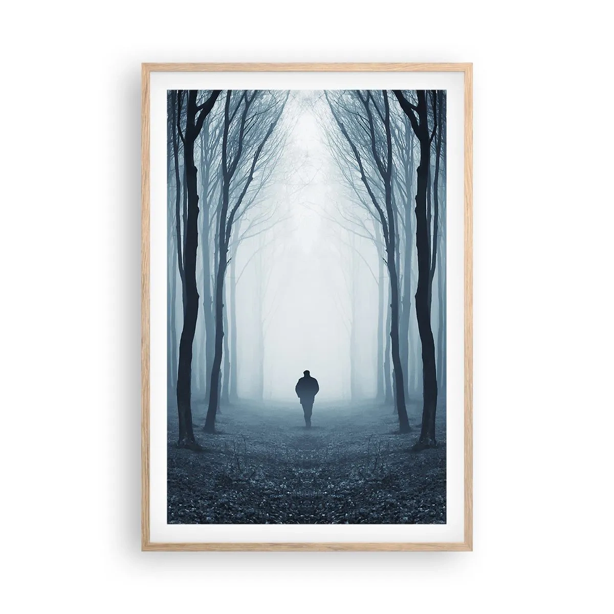 Affiche dans un chêne clair - Poster - Tout est simple et clair - 61x91 cm