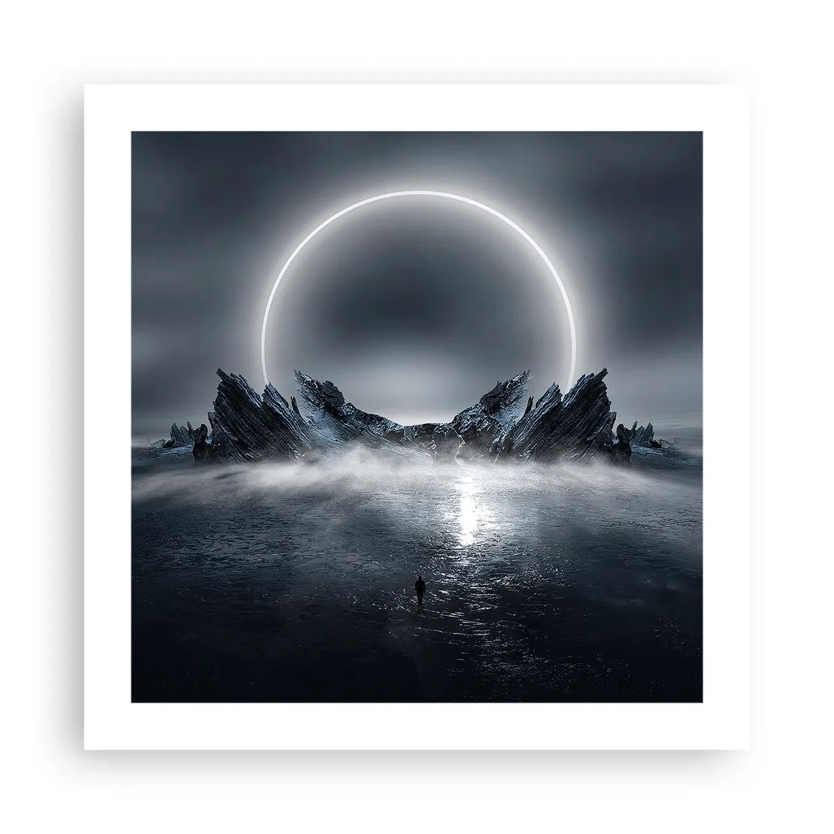 Affiche - Poster - La fin de l'histoire - 50x50 cm