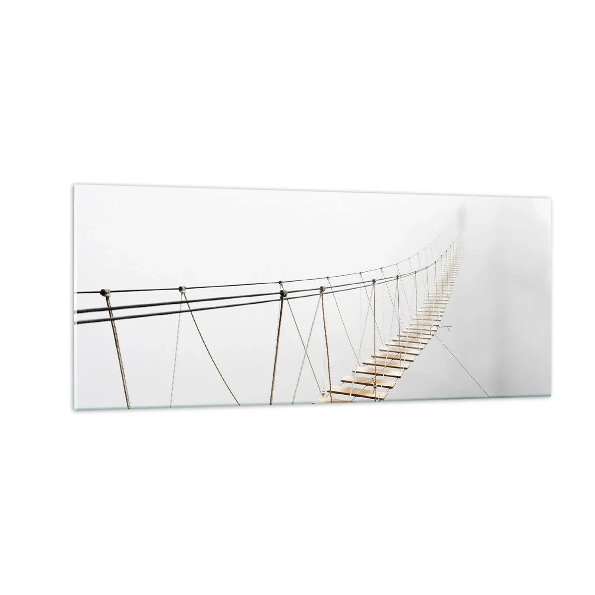 Impression sur verre - Image sur verre - Où cela va-t-il te mener? - 100x40 cm