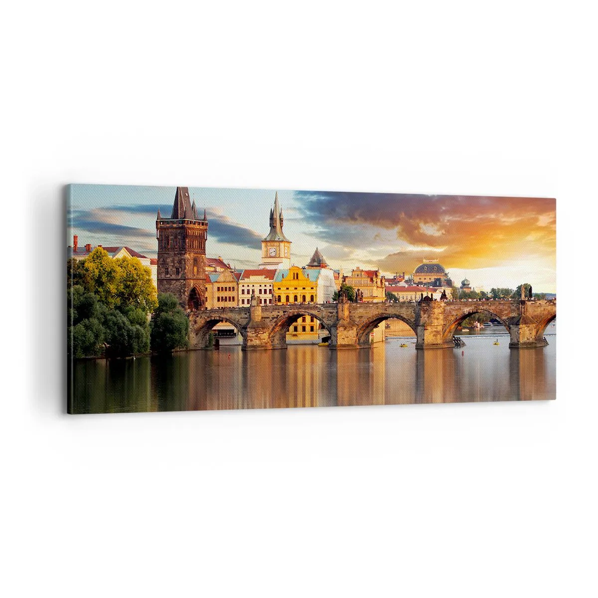Impression sur toile - Image sur toile - Belle depuis des lustres - 100x40 cm