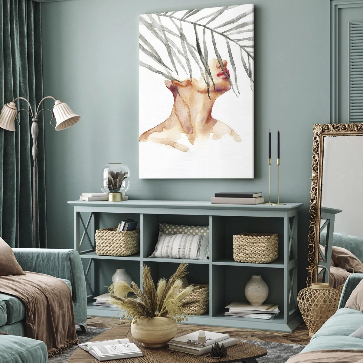 Impression sur toile - Image sur toile - Sentez le pouls des tropiques - 70x100 cm