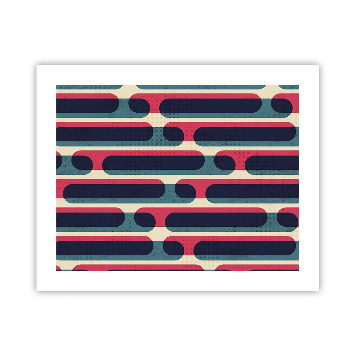 Affiche - Poster - En profondeur et sur l'avant - 50x40 cm